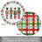 Nutcrackers 4 Piece Round Reversible Easy Care Placemats