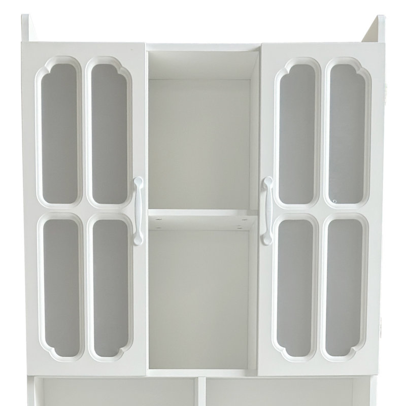 Armoire de bureau l 28 po avec pupitre et rangement multi-types