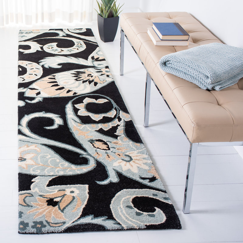 Amory Hand Tufted Wool Abstract Rug, Runner 2'3" x 9'