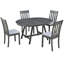 Ensemble de table de salle à manger 5 pièces 5 pièces-1341146269