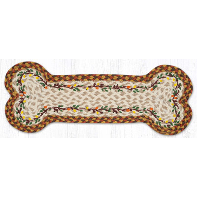 Tapis en jute tressé à la main