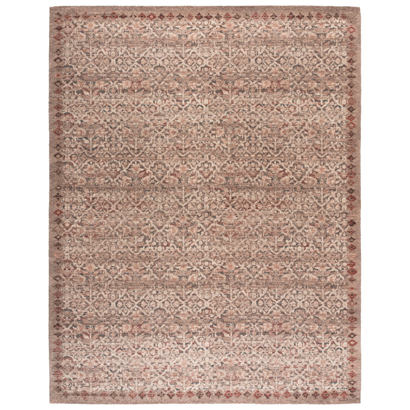 Tapis oriental Restoration Vintage touffeté à la main recyclé P.E.T., 8'-0" x 10'-0" Rectangle