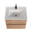 Meuble-lavabo mural 24 po avec lavabo - Armoire murale en bois avec plateau en céramique, tiroirs à fermeture en douceur et meuble-lavabo simple moderne-1497510568-1497510549