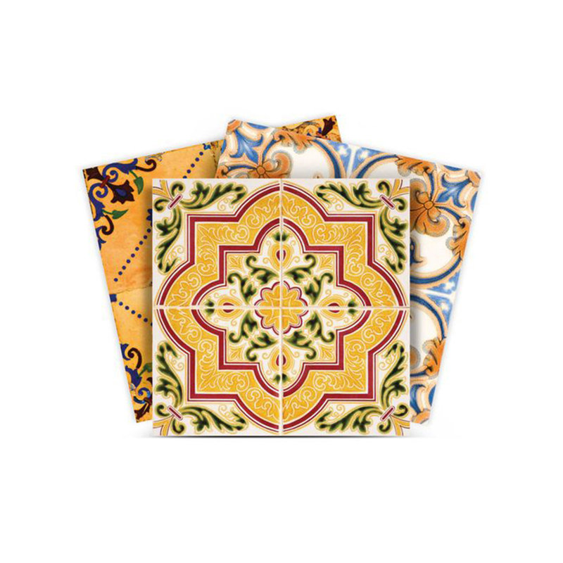 Carreaux de mosaïque en vinyle auto-adhésif, H 7 po x l 7 po x P 0,1 po