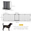 Free Standing Pet Gate With Door-67182274