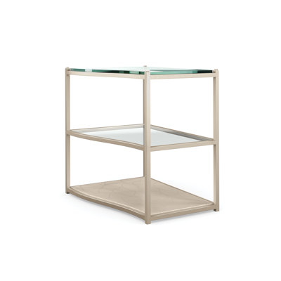 Glass End Table
