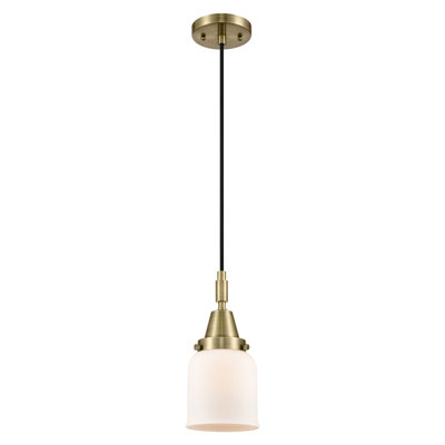 Downtown Urban - Caden Almitra - 1 Light Cord Hung Mini Pendant - Shade