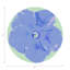 Hibiscus Orchid Vegan Leather Round Coasters-318645980