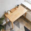 Bureau en bois massif avec tiroirs-823776954