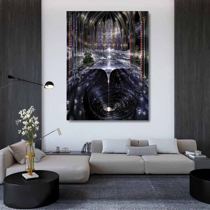 Art sur toile tendue, Astoria Grand Stephens Jr., John H., Genesis I, H 47 po x l 36 po