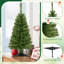 Arbre de Noël artificiel rose 3 pi avec support en plastique The Holiday Aisle®
