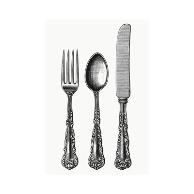 " Cutlery " by Mirano Painting Print