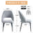 Modern Upholstered Dining Chairs 20" Wide Leather Side Chair with High Back-72357468