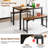 Ottinger 4 - Person Four Leg Dining Set-753151570