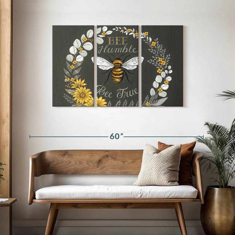 Bee Humble Bee True, H 28 po x l 45 po