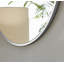 Alcantera Round Metal Frame Wall Mirror Simple and Elegant Modern Design-75322299-75322304