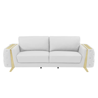 Anissa Genuine Italian Leather Sofa