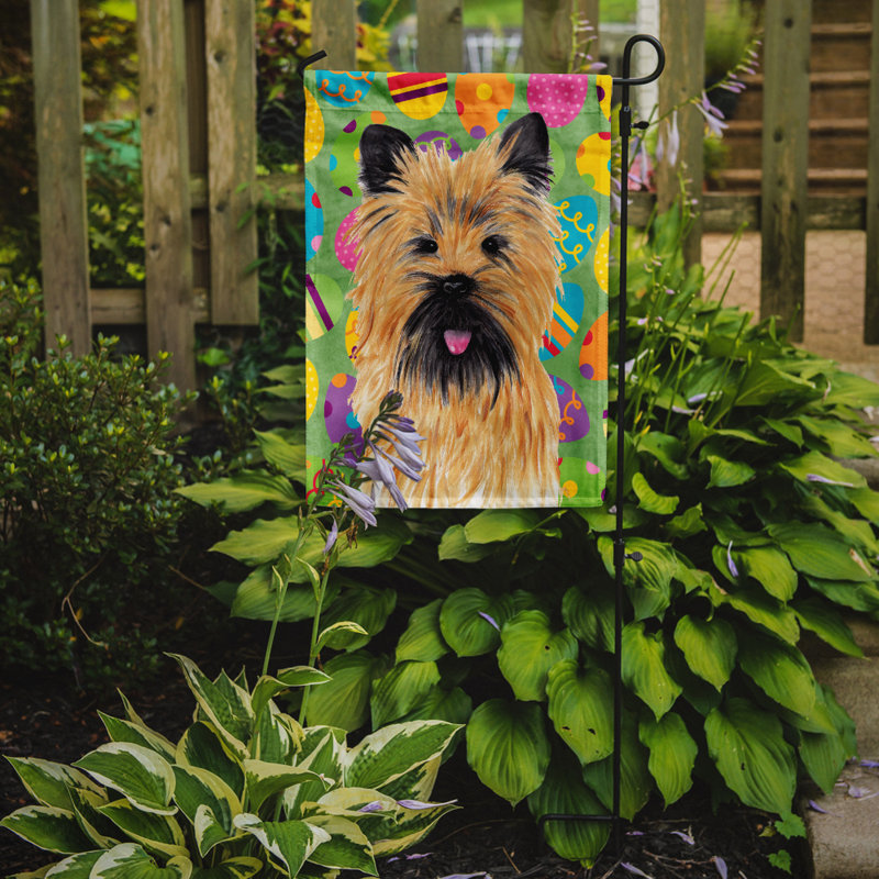 Drapeau de jardin Atara, Cairn terrier (beige et noir)