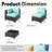 Pre-Assembled Chairs, 4-Person Patio Furniture Set Outdoor Wicker Sectional Conversation Seating Group With Waterproof Furniture Cover-223213142