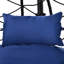 Fauteuil à œufs avec support Balancelle d'extérieur pour l'extérieur en osier-32395996