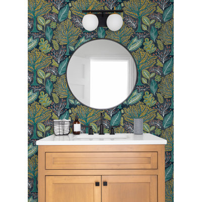 Rouleau de papier peint L 33 pi x l 20,5 po Athelene