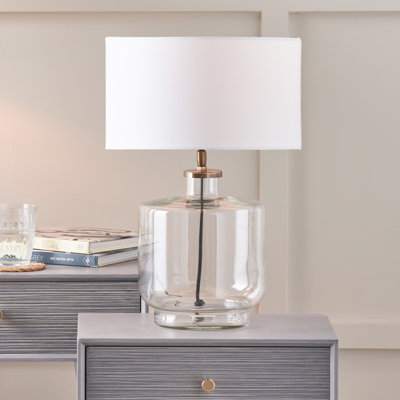 Anouk Glass Standard Table Lamp