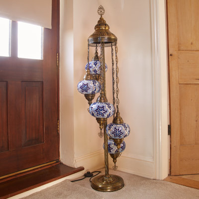 Karlie 124cm Antique Bronze Floor Lamp