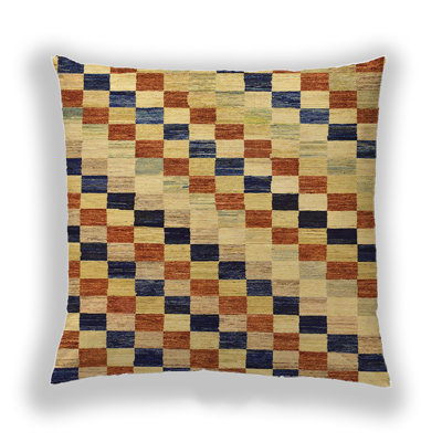 Checkered Reversible Pillow Cover