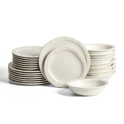 Stone Lain Oasis 24-Piece Dinnerware Set Stoneware