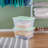 Sterilite 32 Pk Stackable Storage Tote Container, 56Qt, Clear, Mindful Mint Lid