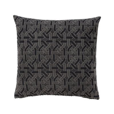 Feathers Geometric Throw Pillow Cover & Insert