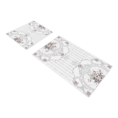 Ensemble de tapis de bain 2 pièces Bianco