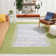 Parikh Hand Woven Cotton Abstract Rug
