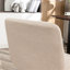 Chaise de bureau beige - pivotant sur 360 degrés, réglable en hauteur, rembourrage en tissu confortable, rembourrage en mousse épaisse, base en métal solide, fonction pivotante 5 pour le style et la fonction, hauteur réglable, rembourrage doux,-1051454121