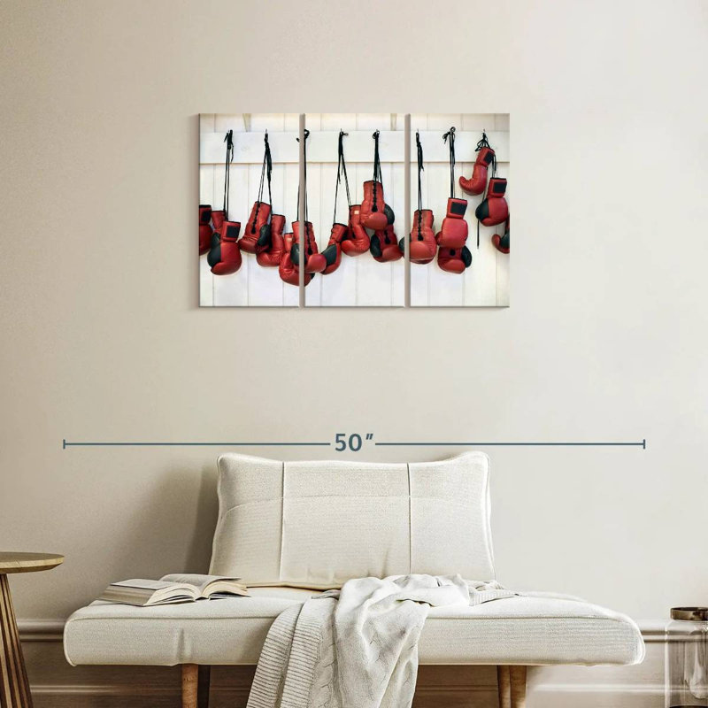 Gants de poinçonnage rouges Sireci, H 20 po x l 33 po