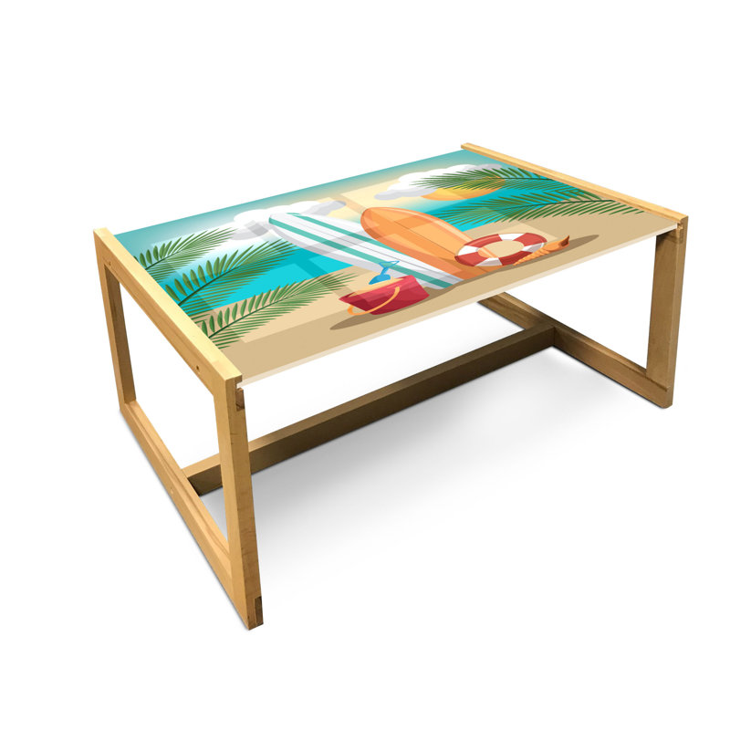 Jacan Sled Coffee Table, 90cm H x 62cm W x 40cm D