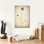 «Globe Gilia» par Jessica Rogers, art mural sur toile