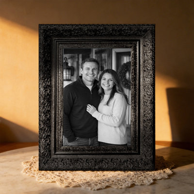 5" x 7" Black 1PC Traditional Picture Frame for Memory Display