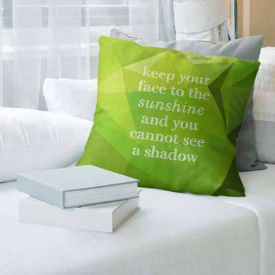 Coussin de citation inspiration de l’optimiseur