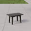 Polett Rectangular 19.6'' W Solid Wood Outdoor Side Table -670343555