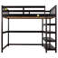 Lit mezzanine avec tablettes de rangement-51051071-51051068