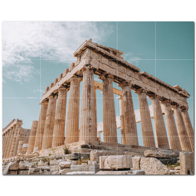 Famous Places Photo 6'' x 6'' Satin Ceramic Decorative Mural