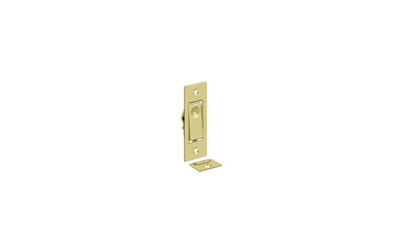 Pocket Door Hardware, Polished Brass