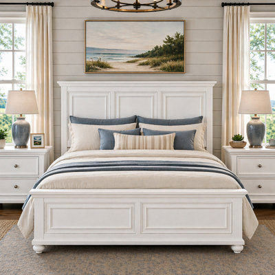 Demint Solid Wood Platform Bed