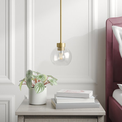 Luminaire suspendu sphère 1 lumière Katarina