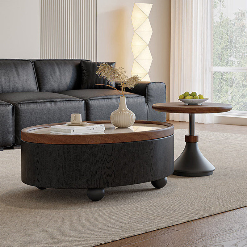 Table basse Modern, Brun et noir
