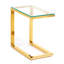 Lamanna Glass Top Frame End Table-1045435880-1045435887
