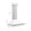 36" 400 CFM Ducted Wall Mount Range Hood-1372324158