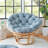 Indoor Textured Papasan Seat Cushion-1508431816-1508431819