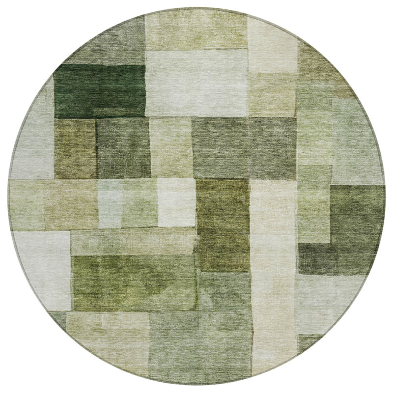 Tapis rond 8 po